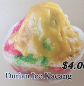 Durian Ice Kacang = Disgusting
