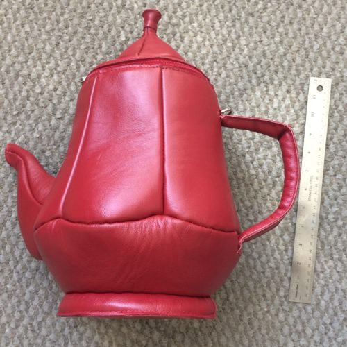 Red Teapot Purse Massive