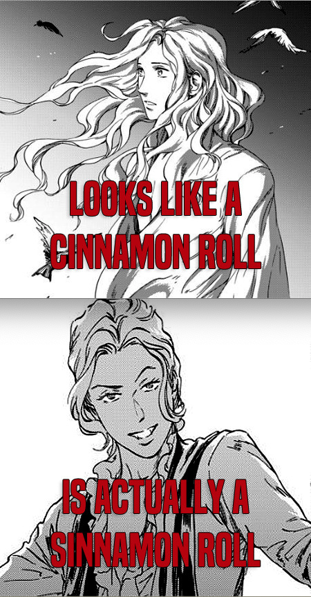 Cinnamon roll Lord Akeldama 
