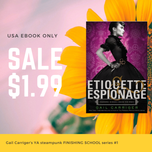 Etiquette & Espionage Gail Carriger Finishing School book one free sale
